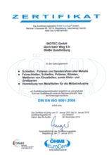 Zertifikat 2015